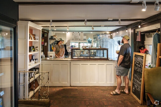 An iced coffee at OsoSweet Cafe is a welcome treat on a hot day in Chadds Ford.