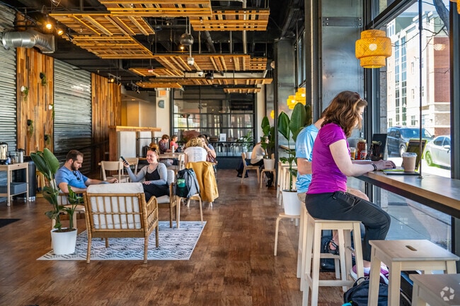 In East Allis you'll find a great coffee shop, the Lake Effect Coffee Company.