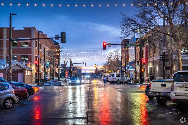 Downtown Cheyenne is a popular destination for a night out near Sun Valley.