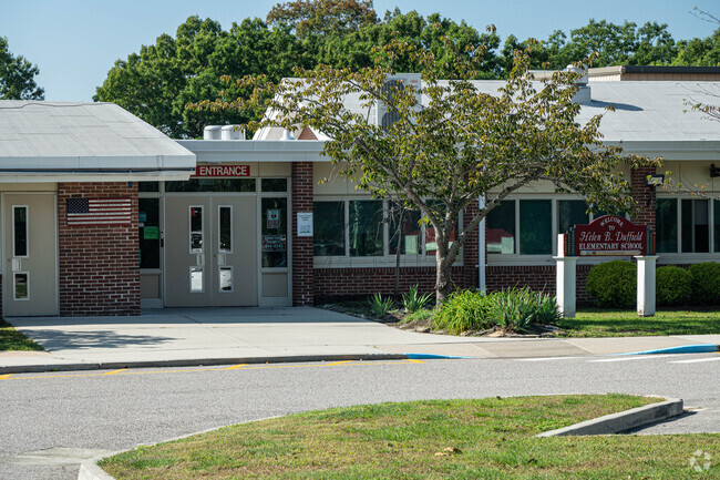 The main entrance greets students faculty and guest.