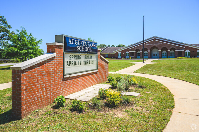 Augusta Evans School-Entrance Sign