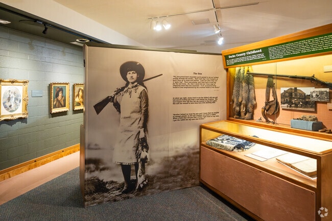 The Garst Museum in Greenville showcases the life of local legend Annie Oakley.