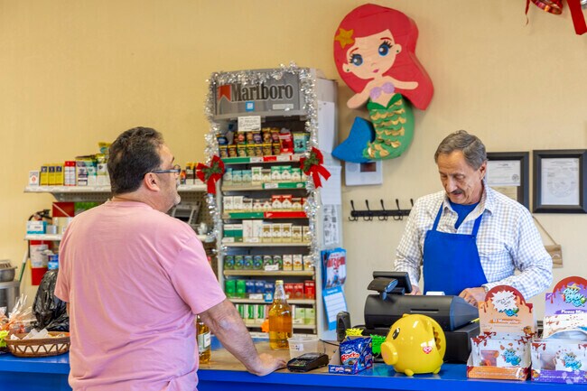 Shop at Pueblo Nuevo Mini Mart walkable from most homes in Pirtleville.