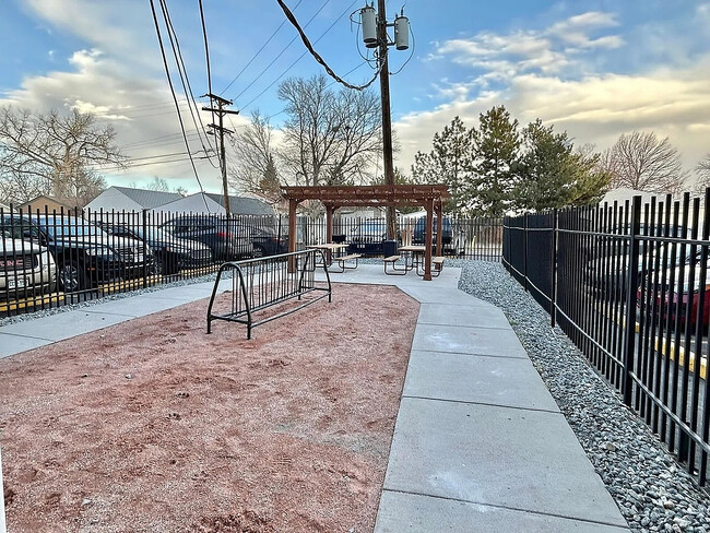 Experience relaxation in this inviting outdoor setting, perfect for leisurely afternoons.