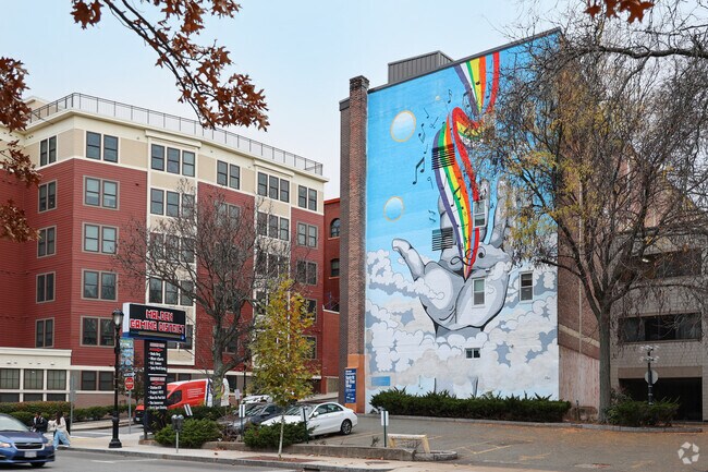 The family will love visiting the gaming district in Edgeworth.