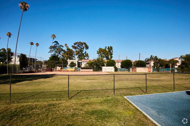 St. Bridget of Sweden Elementary School provides students with athletic fields.