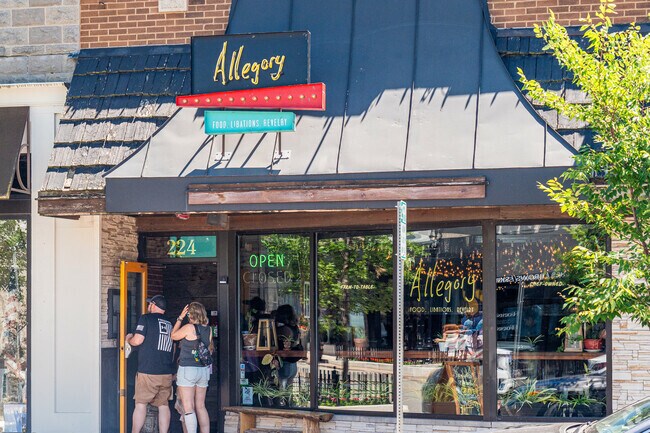 Allegory serves farm-to-fork dishes and signature cocktails in Downtown Naperville.