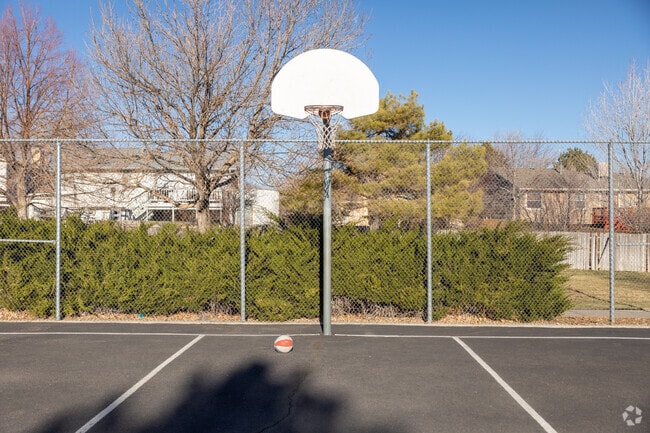 Play a game of pick up at the Side Creek Park basketball court