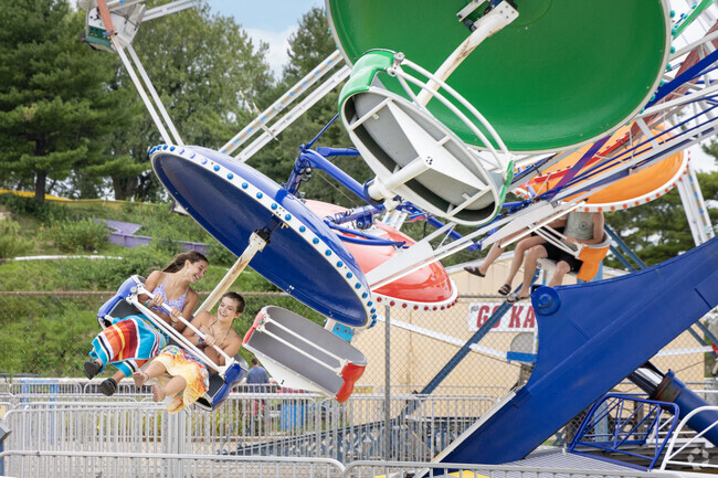 To escape the lake, Springfield residents take to Knights Action Park for rides and mini golf.
