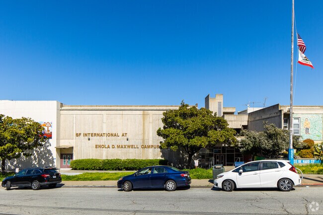 San Francisco International High School serves Dogpatch from neighboring Potrero Hill.