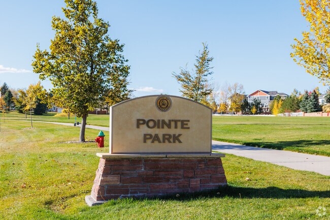 Pointe Park is The Pointe's private recreation spot with a playground and basketball court.