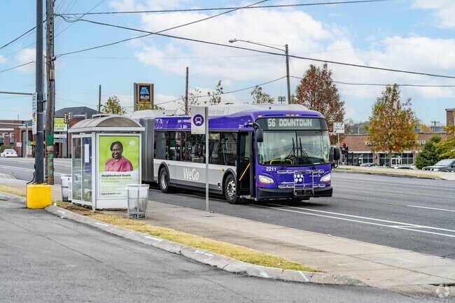 Madison has several bus stops throughout the Madison neighborhood.