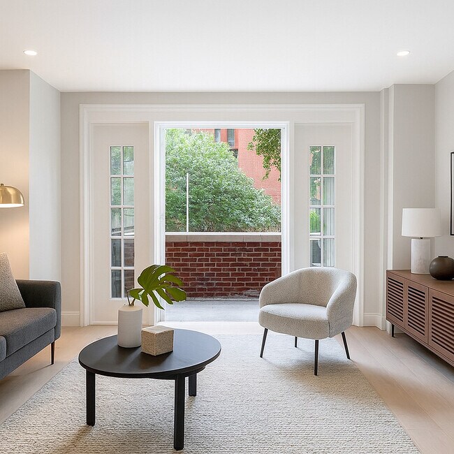 Living Space w/ Balcony