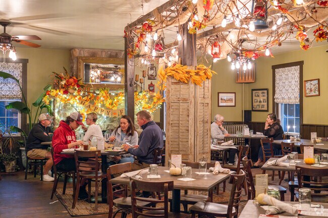 Marion locals flock to the Hublersburg Inn for a dinner with friends and family.