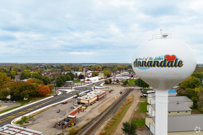 Downtown Annandale blends historic charm with modern updates.