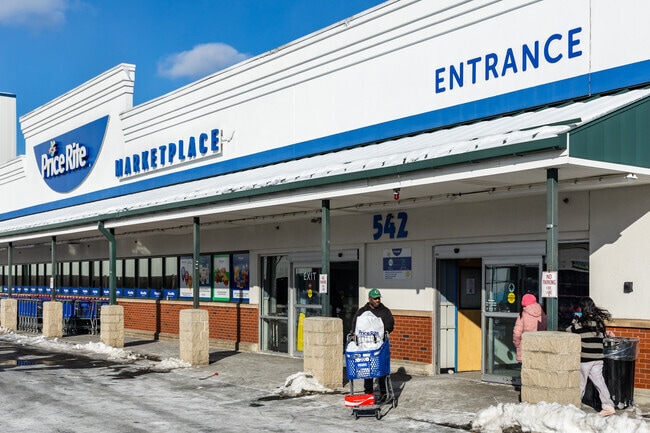 Beacon Brightly residents can grocery shop at the nearby Price Rite.