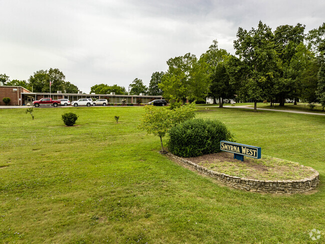Smyrna West Alternative School sign