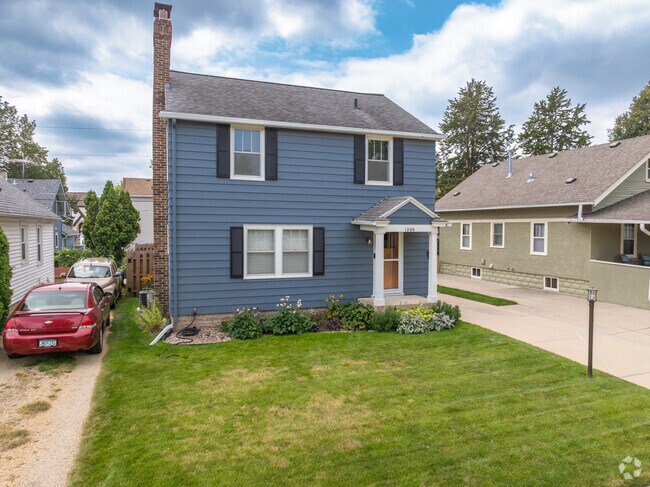 Homes range from small to large lots.