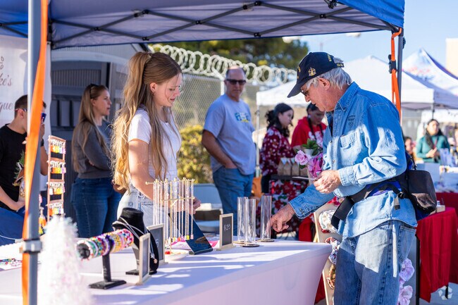 Visitors looking for jewelry or accessories will find them at the Quartz Hill Chamber event.