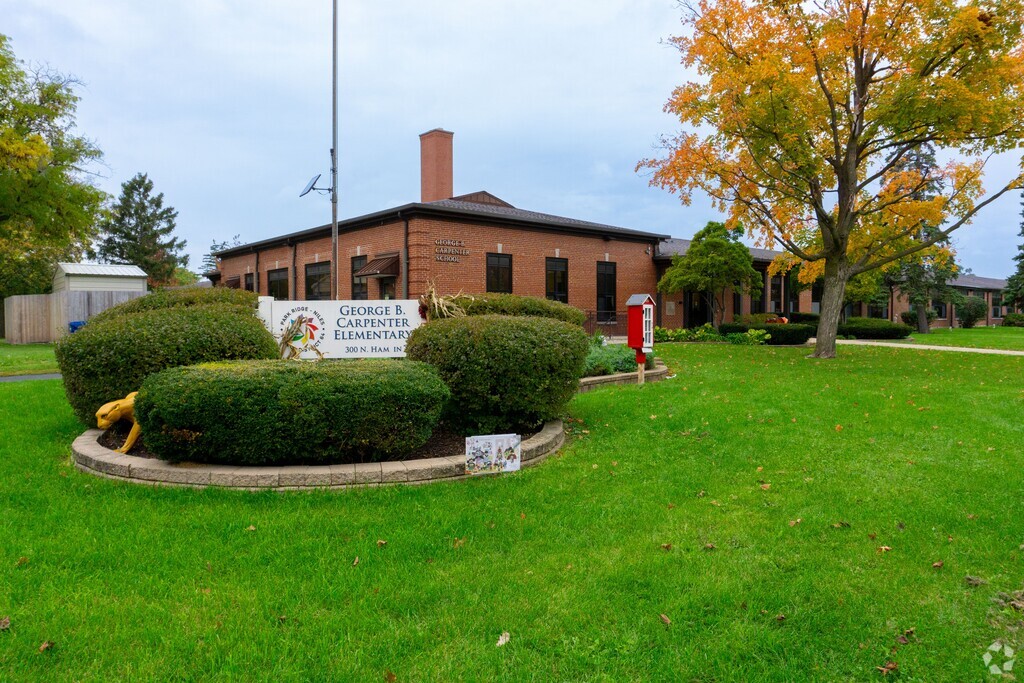 George B Carpenter Elementary School serves students in the Park Ridge community.