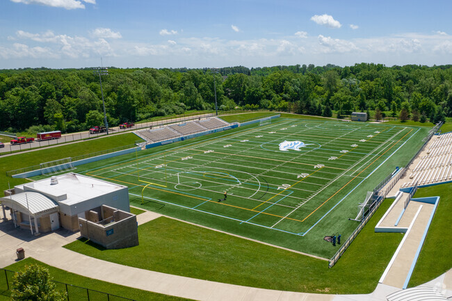 Football Field at Skyline High School, home to the Skyline Eagles.