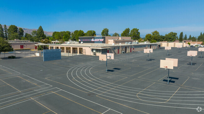 P.E area at Ernest Lawrence Middle School.