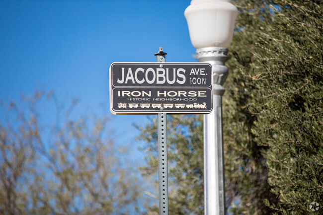 Iron Horse is a historic neighborhood, established in the 1880s.