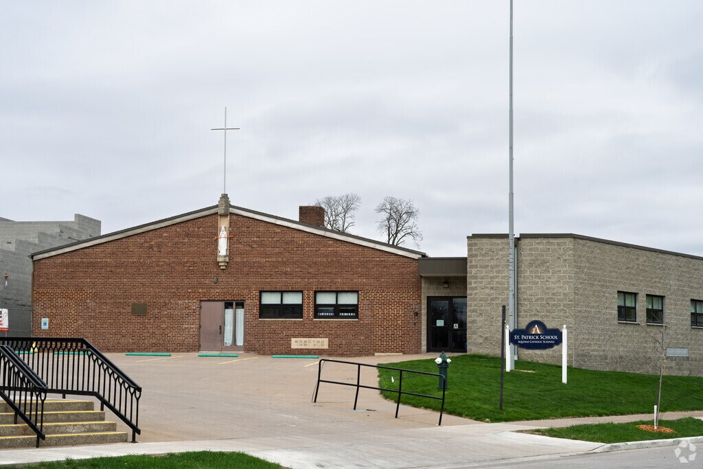St. Patrick School is a private Catholic elementary school.