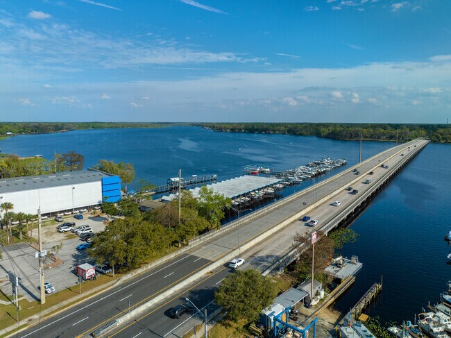 Julington Creek is home to marinas and many lovely homes.