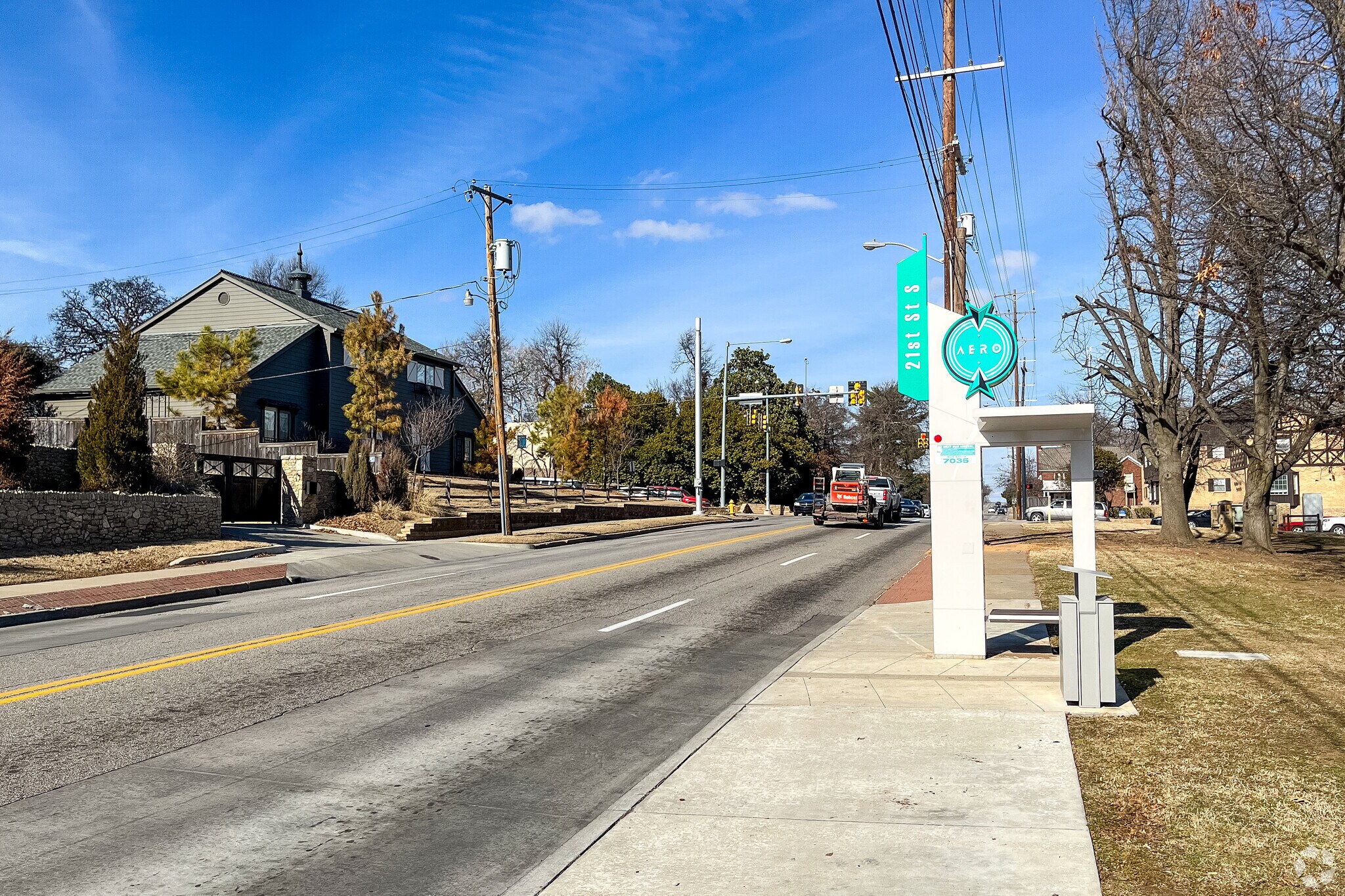 Public transportation in the Garden District makes it easy to get around the area.