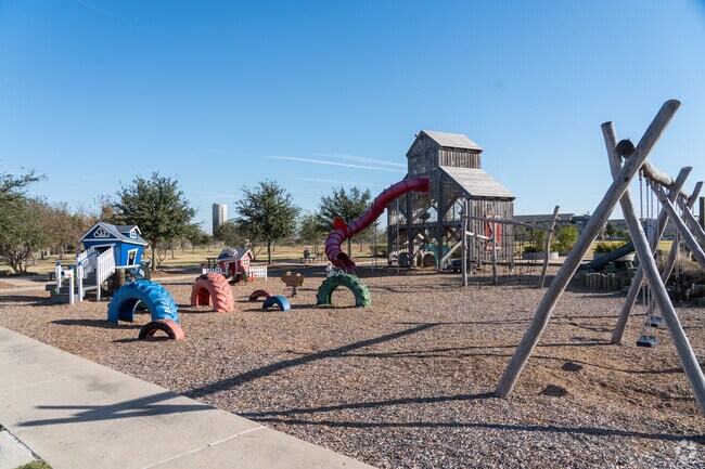 Richmond parks feature colorful playgrounds and open spaces.