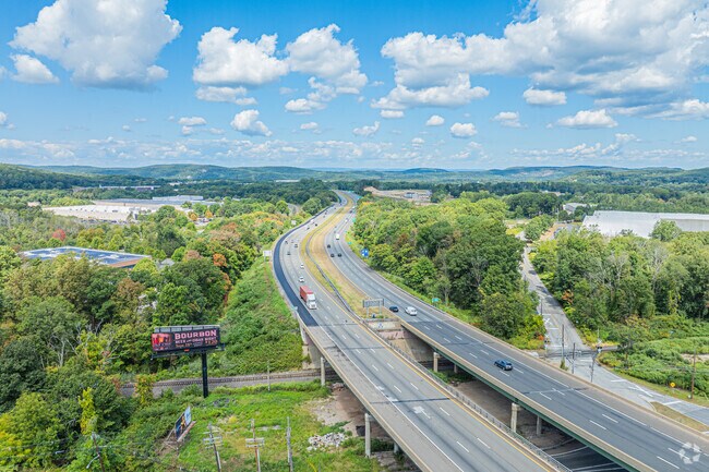 I‑80 runs near Frelinghuysen, and the closest exit is about 8 miles away.