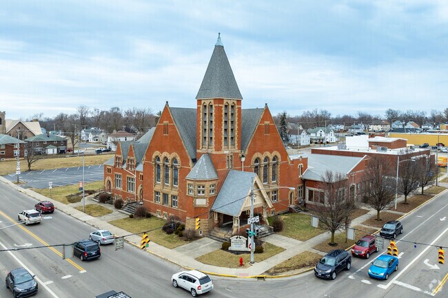 Bellefontaine is a city in Logan County, Ohio located 48 miles northwest of Columbus.