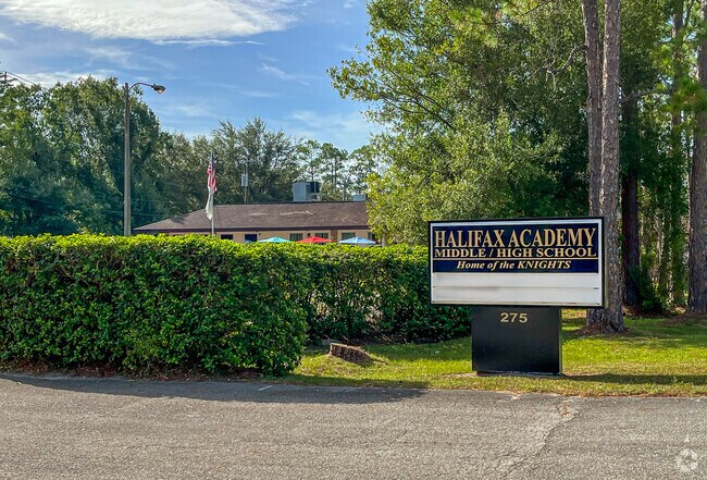 Halifax Academy is located on Williamson Avenue in Daytona Beach.