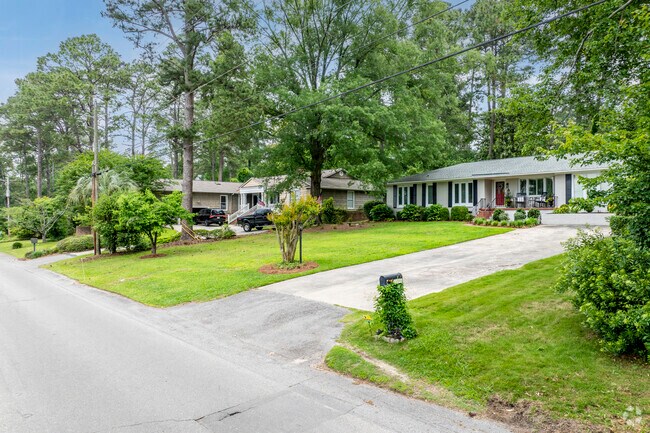 There are many different elevations throughout the Forest Acres area.