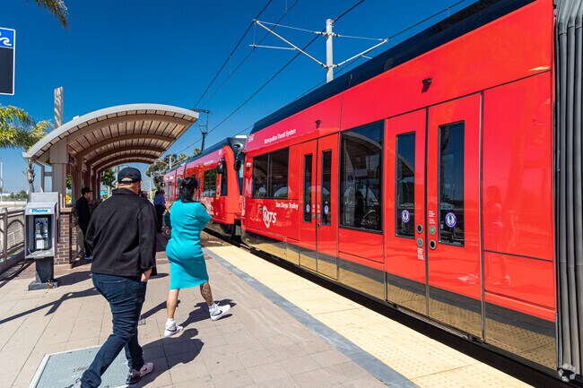 H Street transit center whisks residents throughout greater San Diego.