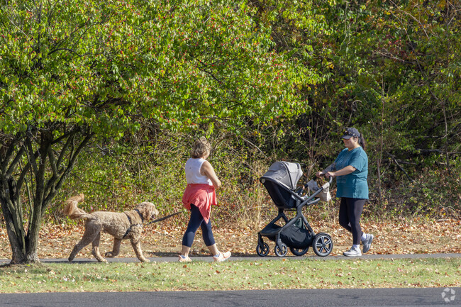 Crabtree Hollow locals love walking along the quiet streets.