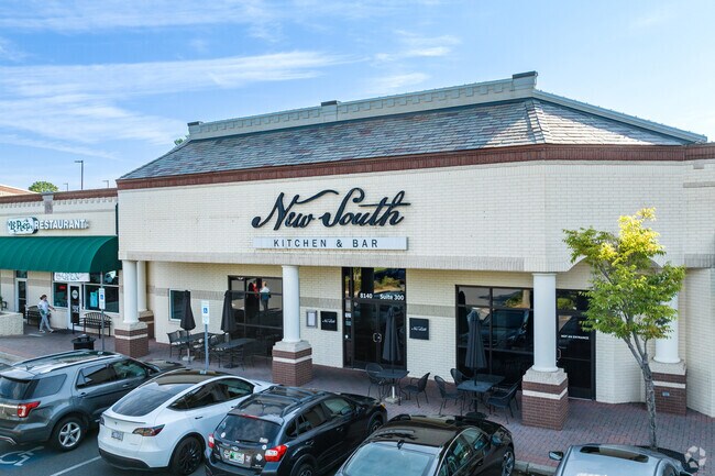 Try some elevated Southern comfort food at New South at the Arboretum in Raintree.