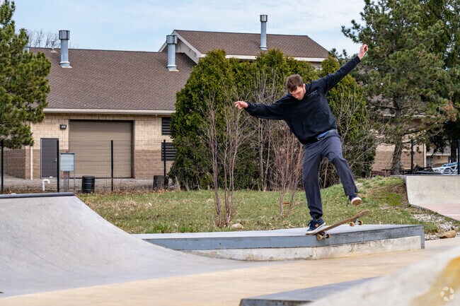 Try a new trick at Chandler Park's skate park.