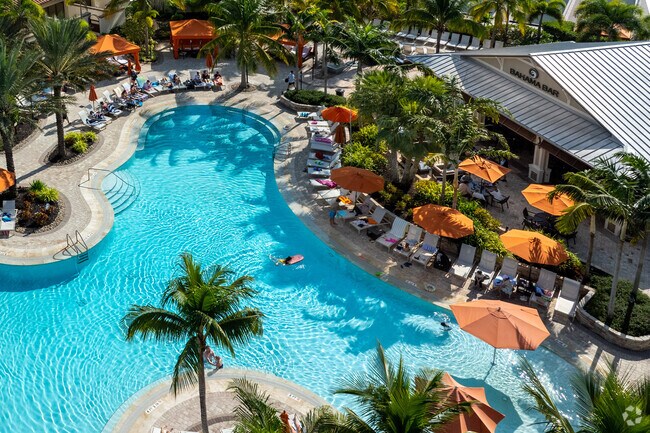The pool at the Esplanade Country Club is one of many resort-like amenities.