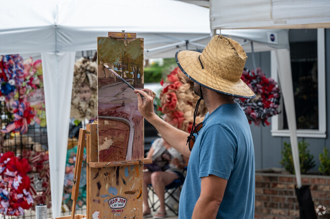 Canal Street in New Smyrna Beach features regular events such as Art Strolls and more.