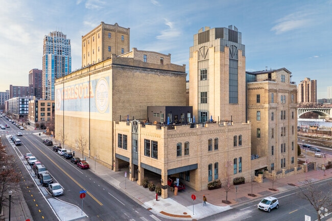 The Whitney Landmark Residences originally housed the Standard Mill, which was built in 1879.