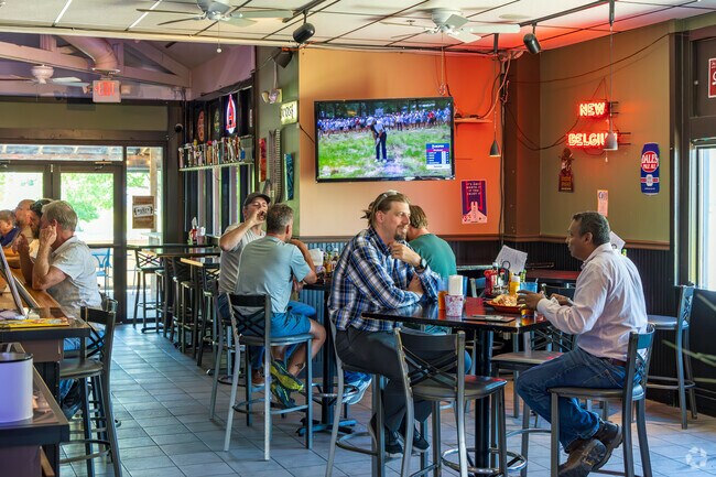 The Rusty Melon serves modern American dishes.