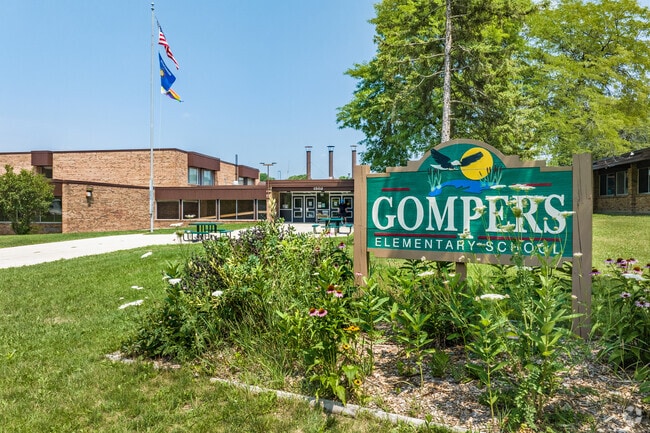 Many of Sherman Village's kids live within walking distance to Gompers Elementary School.