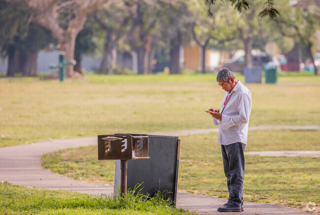 Residents enjoy the out of doors in the City of Winton.