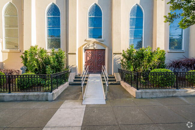 St. Philip School has an accessible entrance.