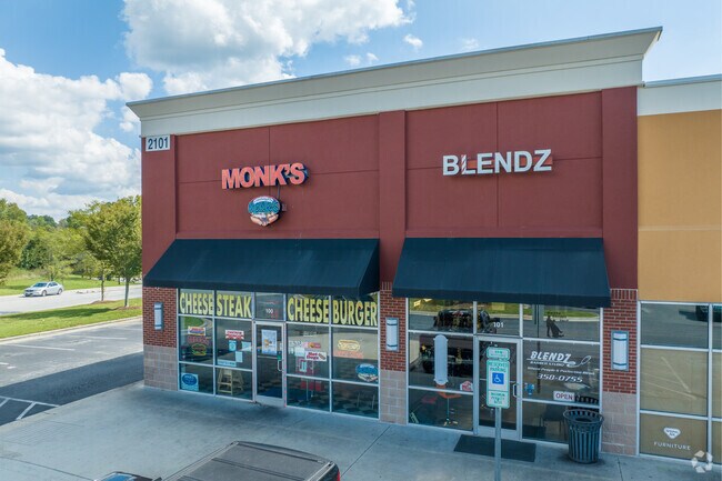 Pyramid village offers many shopping options including some small local businesses.