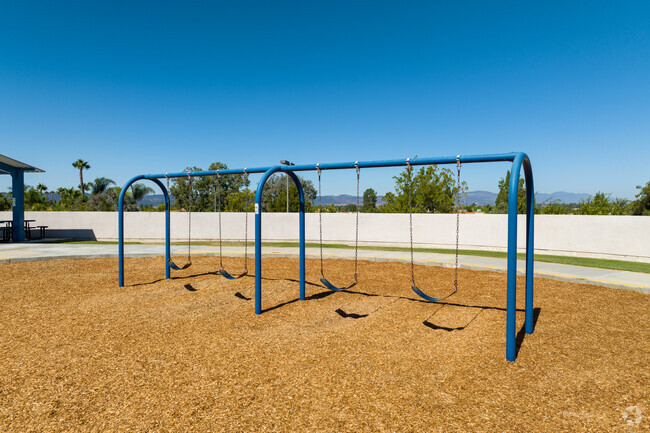 Swing sets are available at Nicolas Valley Elementary School in Winchester-Silverhawk.