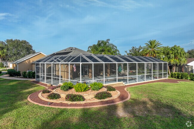 Some of the larger more designer style homes in Village of Sabal Chase have their own pools.