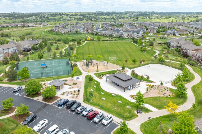 Pathfinder Park at Inspiration features a soccer field, tennis courts and more.